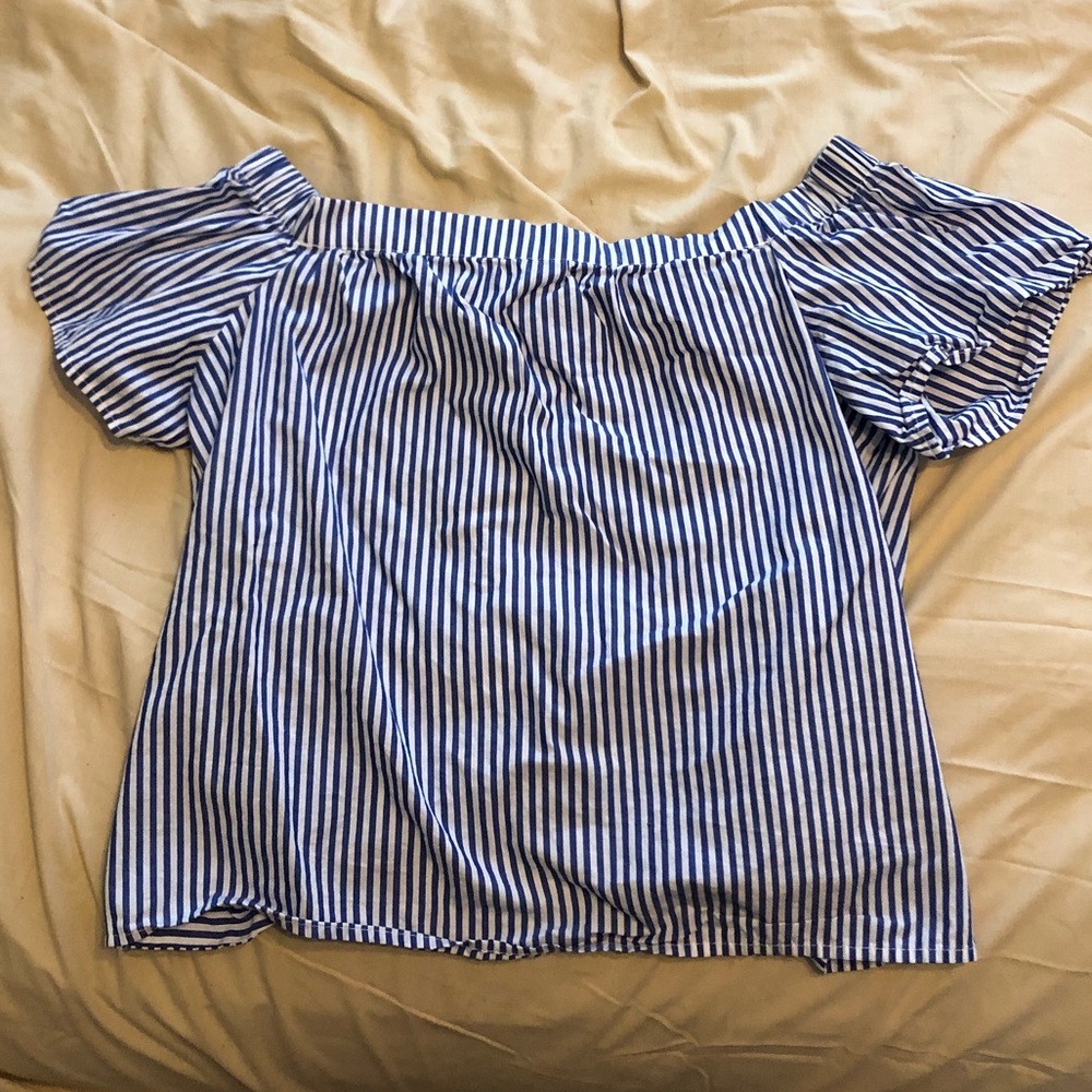 Off the shoulder blouse